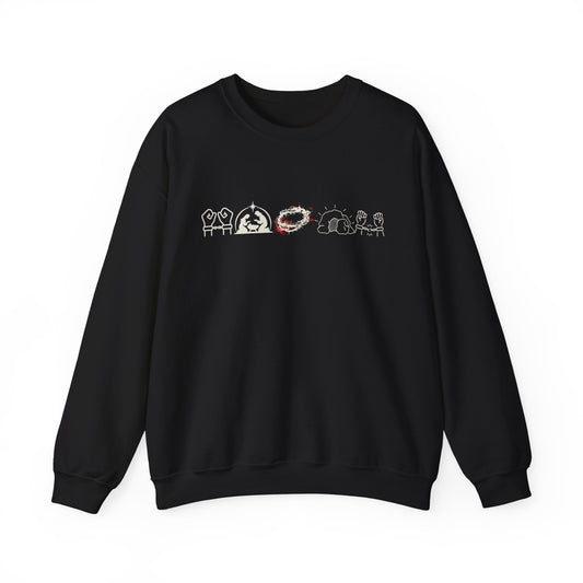 Christmas Crewneck Sweatshirt - From Chained to Free Design