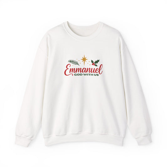 Emmanuel - God With Us Christmas Crewneck