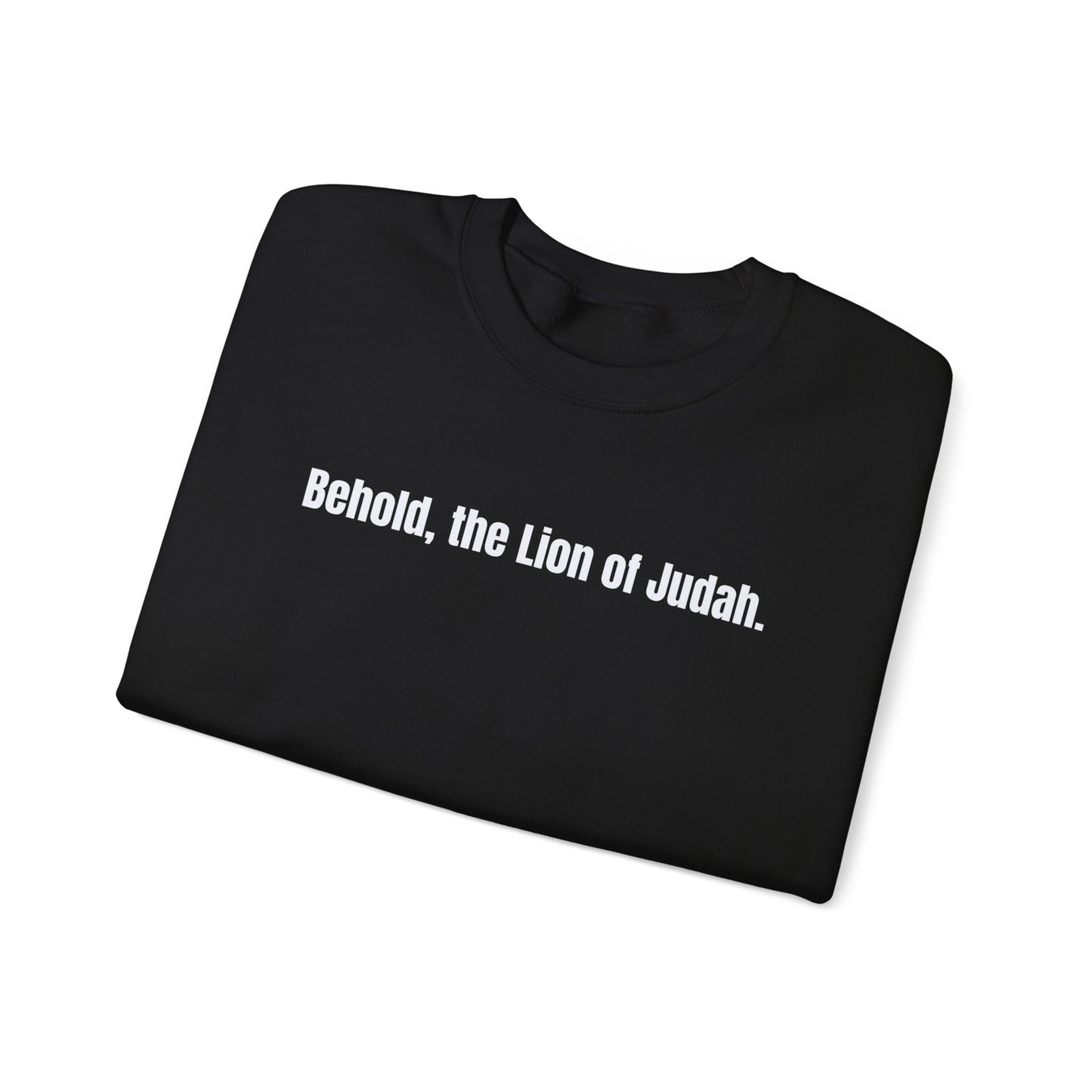 Lion and Lamb Crewneck Sweatshirt