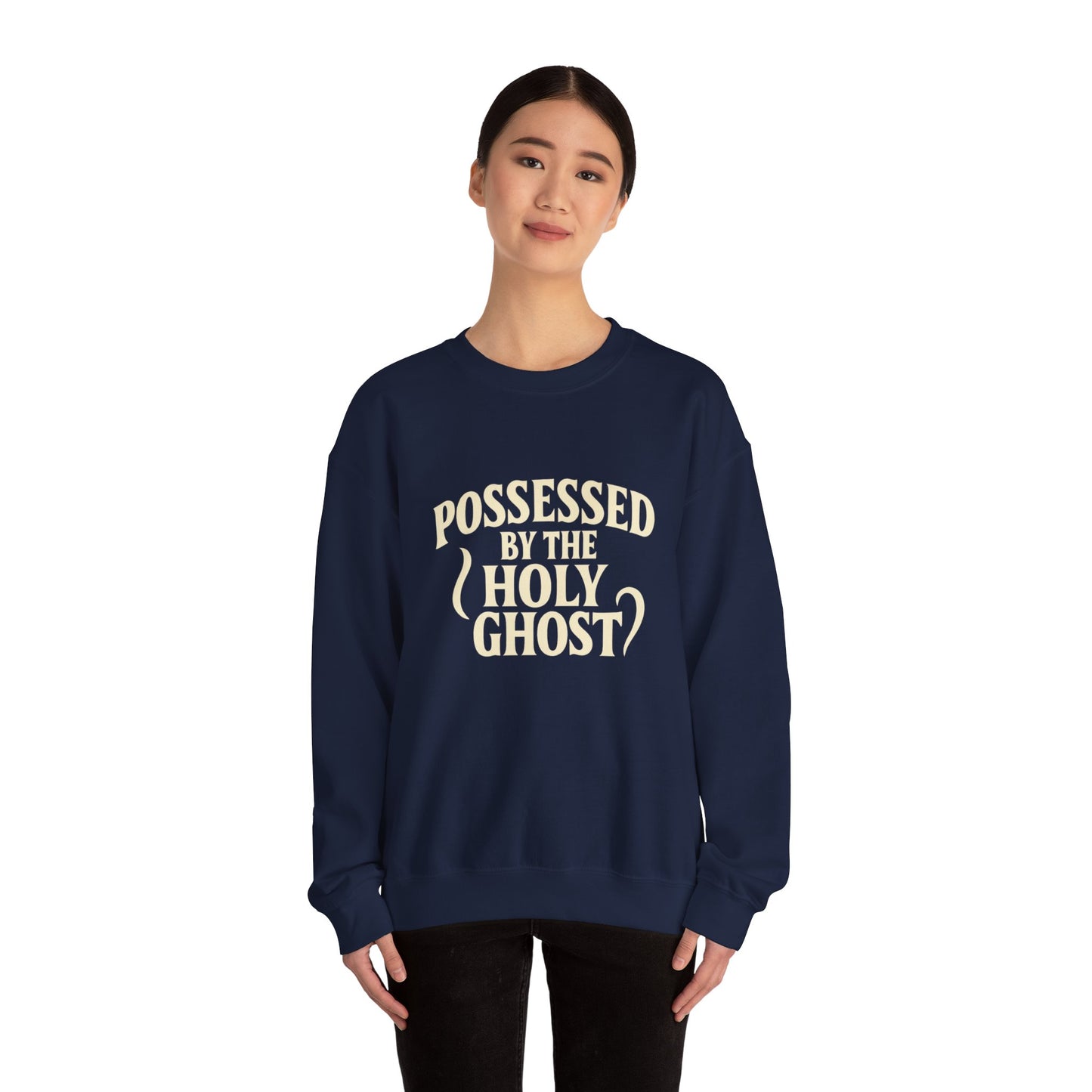 Holy Ghost Possessed Crewneck Sweatshirt