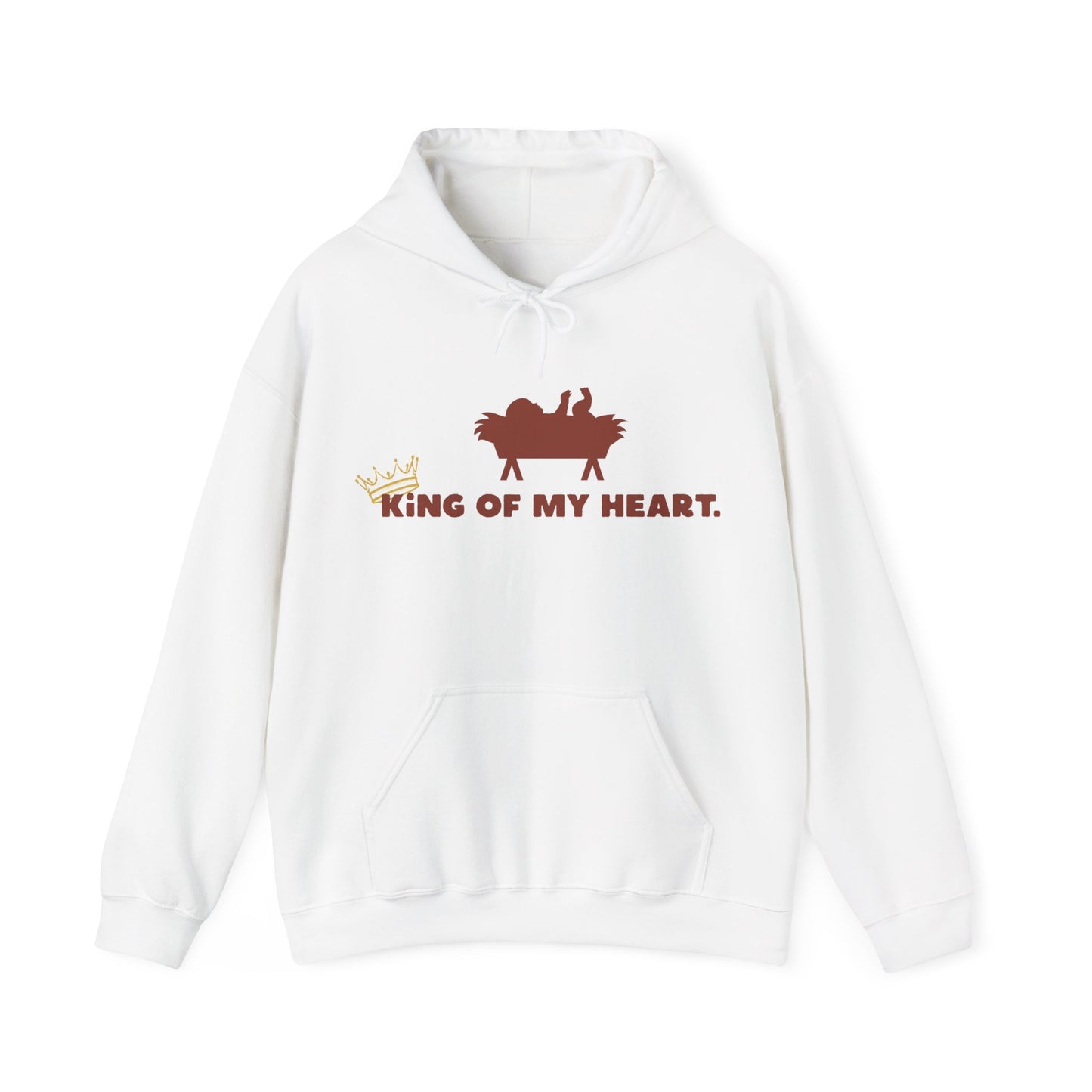 King of my heart Christmas Hoodie
