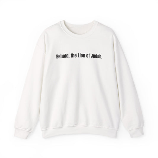 Lion and Lamb Crewneck Sweatshirt