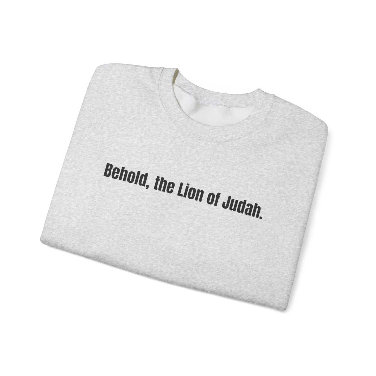 Lion and Lamb Crewneck Sweatshirt