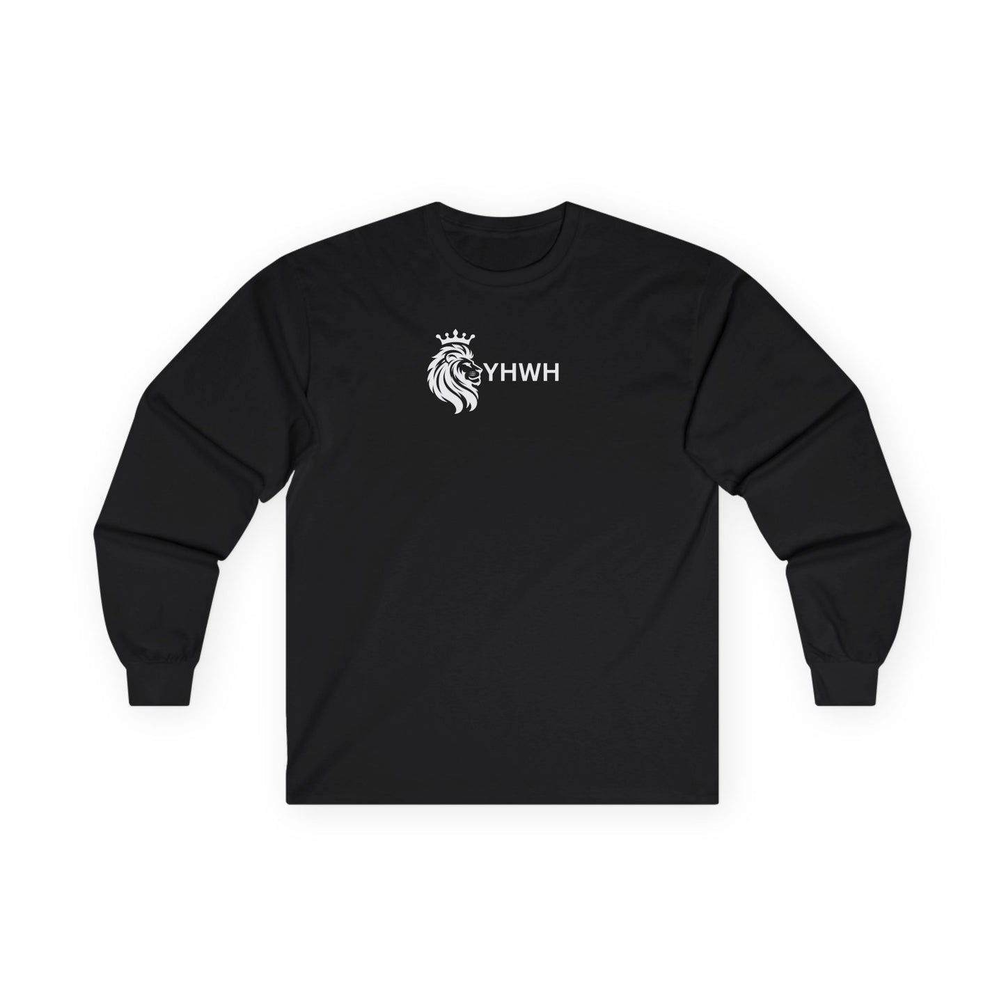 YHWH Lion Crown Long Sleeve Tee