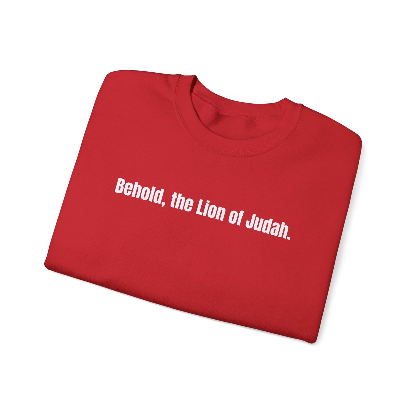 Lion and Lamb Crewneck Sweatshirt