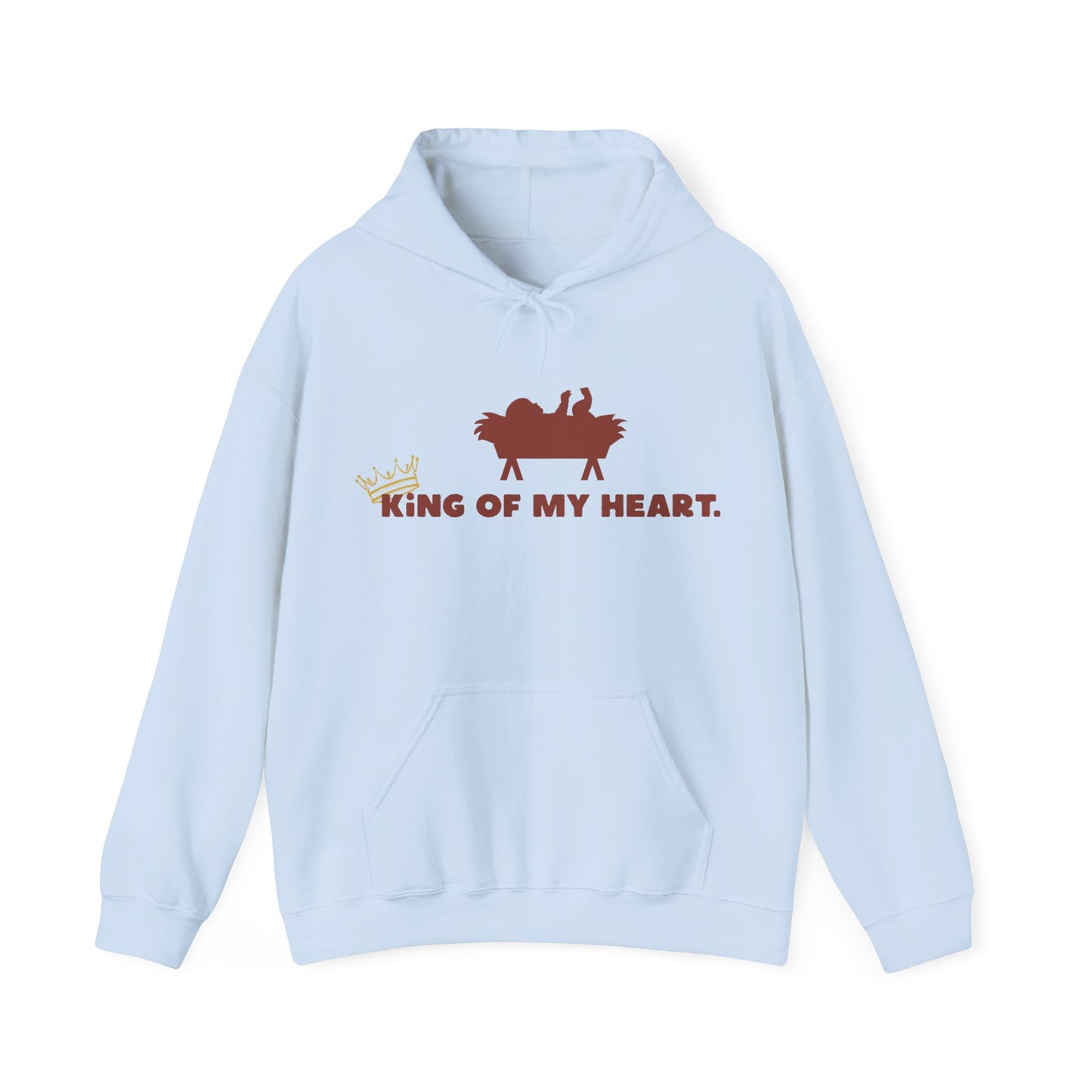 King of my heart Christmas Hoodie
