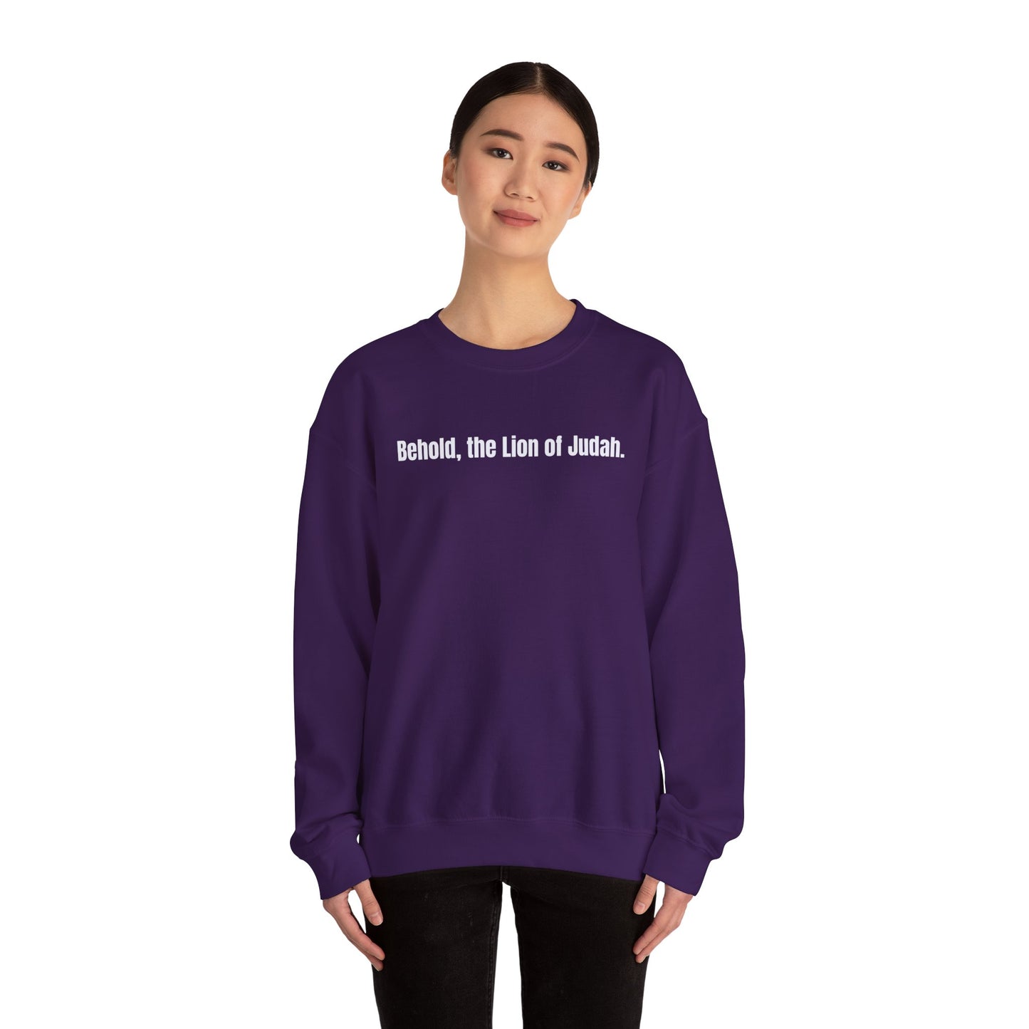 Lion and Lamb Crewneck Sweatshirt