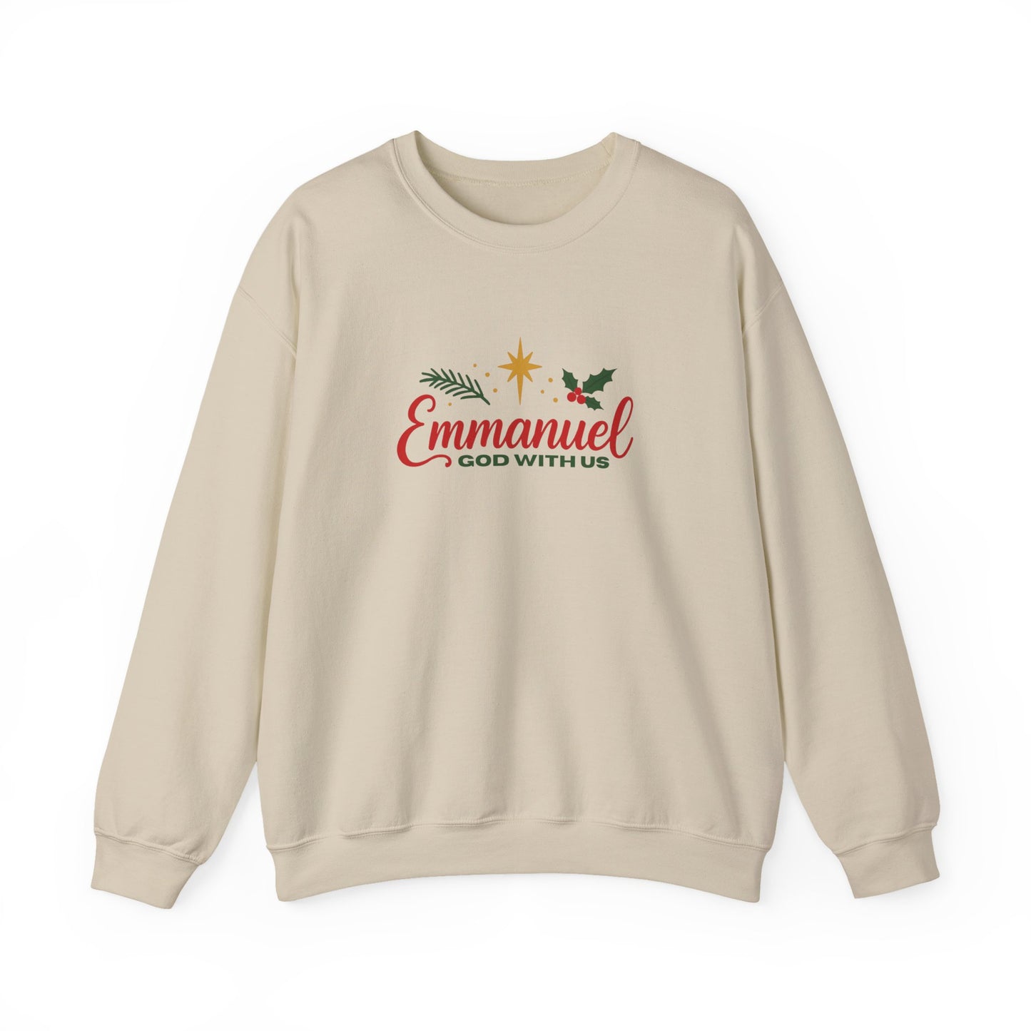 Emmanuel - God With Us Christmas Crewneck