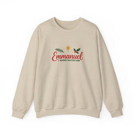 Emmanuel - God With Us Christmas Crewneck