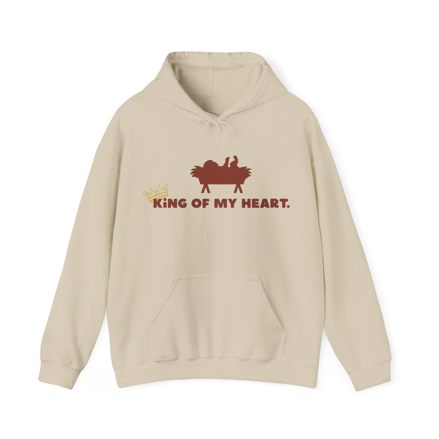 King of my heart Christmas Hoodie