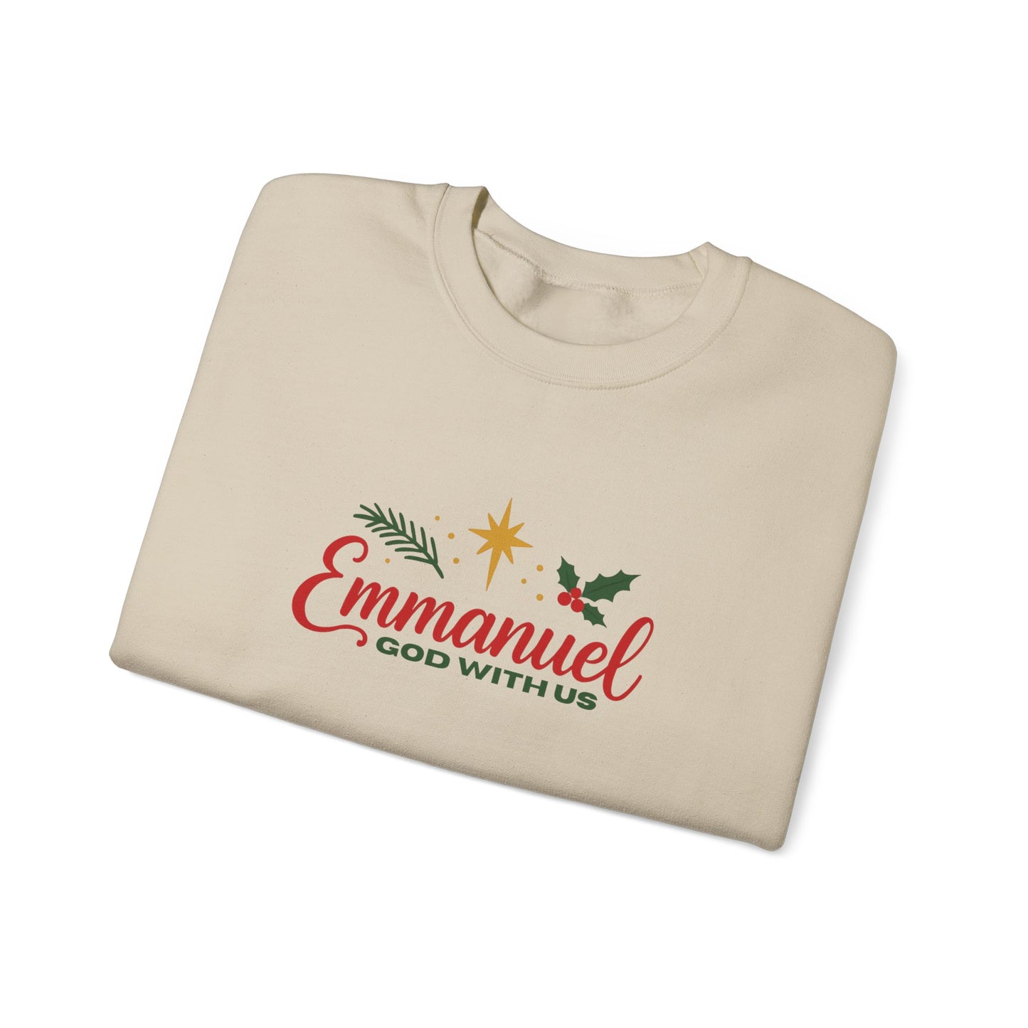 Emmanuel - God With Us Christmas Crewneck
